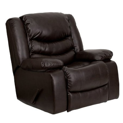 Flash Furniture MEN-DSC01078-BRN-GG Rocker Recliner
